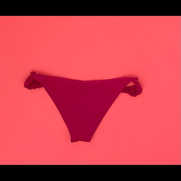 Guess Red Ruffle Bikini Bottom - Picture 2 of 2